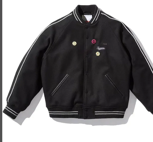 Green XL Jacket M S Varsity Jamie Black Bollocks 21SS Reid It's L All 0809